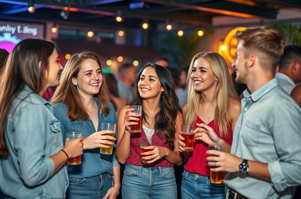 Jovens se divertindo enquanto discutem sobre gestão financeira.