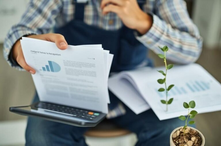 Trabalhador refletindo sobre o uso consciente do FGTS para investimentos.